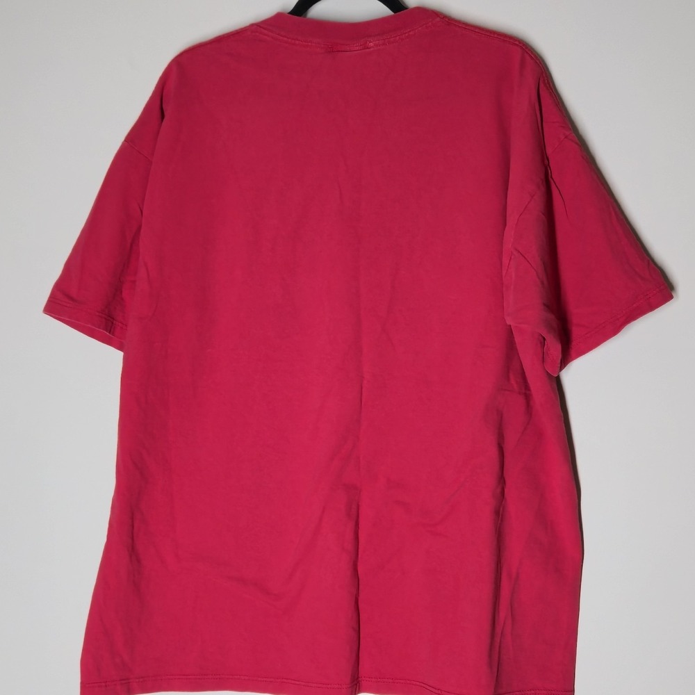 Vintage Indiana Hoosiers T Shirt Red Size XL Crable Sportswear 90s Football - Picture 4 of 5